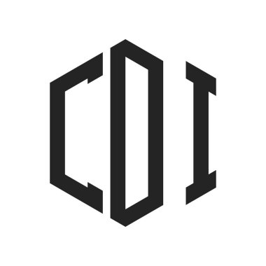 CDI Logo Tasarımı. Altıgen şekil kullanan ilk Harf CDI Monogram Logosu