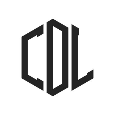 CDL Logo Tasarımı. Altıgen şekil kullanan ilk Harf CDL Monogram Logosu