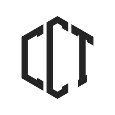 CCT Logo Tasarımı. Altıgen şekil kullanan İlk Harf CCT Monogram Logosu