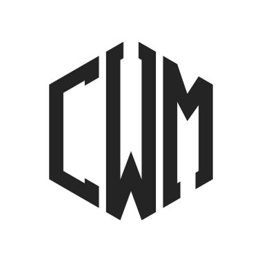 CWM Logo Tasarımı. Altıgen şekil kullanan ilk Harf CWM Monogram Logosu
