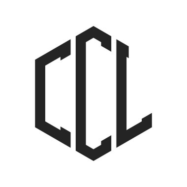 CCL Logo Tasarımı. Altıgen şekilli İlk Harf CCL Monogram Logosu
