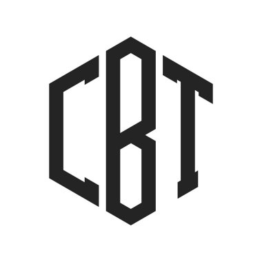 CBT Logo Tasarımı. Altıgen şekil kullanan ilk Harf CBT Monogram Logosu