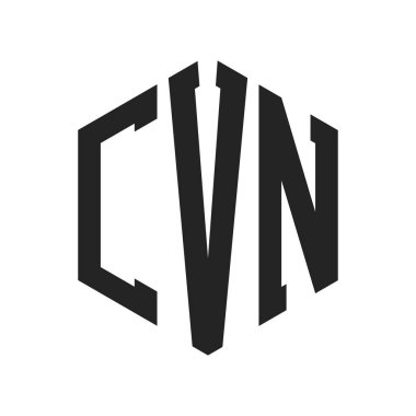 CVN Logo Tasarımı. Altıgen şekil kullanan ilk Harf CVN Monogram Logosu