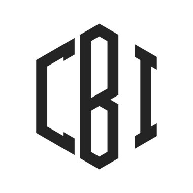CBI Logo Tasarımı. Altıgen şekil kullanan İlk Harf CBI Monogram Logosu