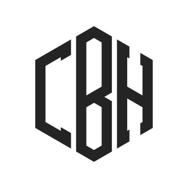 CBH Logo Tasarımı. Altıgen şekilli ilk Harf CBH Monogram Logosu