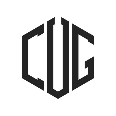 CUG Logo Tasarımı. Altıgen şekilli ilk Harf CUG Monogram Logosu