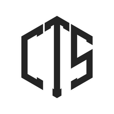 CTS Logo Tasarımı. Altıgen şekil kullanan ilk Harf CTS Monogram Logosu