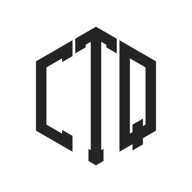 CTQ Logo Tasarımı. Altıgen şekil kullanan ilk harf CTQ Monogram logosu