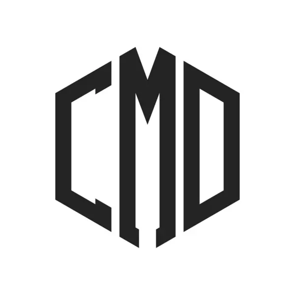 stock vector CMD Logo Design. Initial Letter CMD Monogram Logo using Hexagon shape