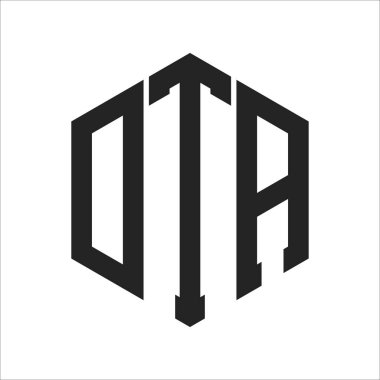 DTA Logo Tasarımı. Altıgen şekil kullanan ilk Harf DTA Monogram Logosu