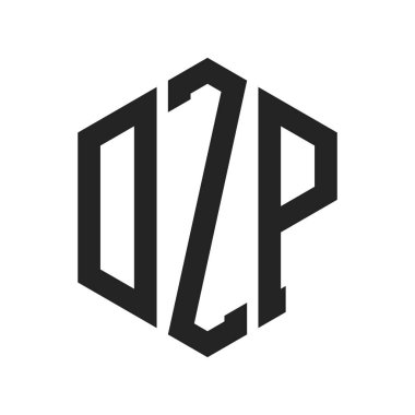 DZP Logo Tasarımı. Altıgen şekil kullanan ilk Harf DZP Monogram Logosu