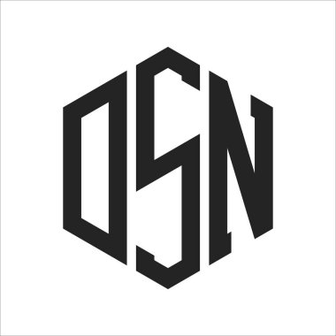 DSN Logo Tasarımı. Altıgen şekil kullanan ilk Harf DSN Monogram Logosu
