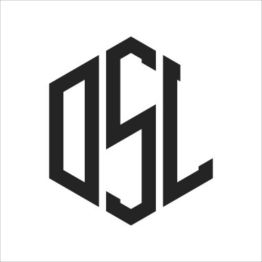 DSL Logo Tasarımı. Altıgen şekil kullanan ilk Harf DSL Monogram Logosu