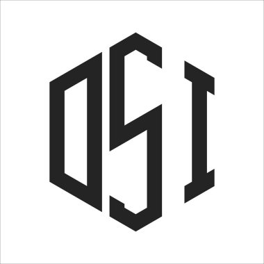 DSI Logo Tasarımı. Altıgen şekil kullanan İlk Harf DSI Monogram Logosu