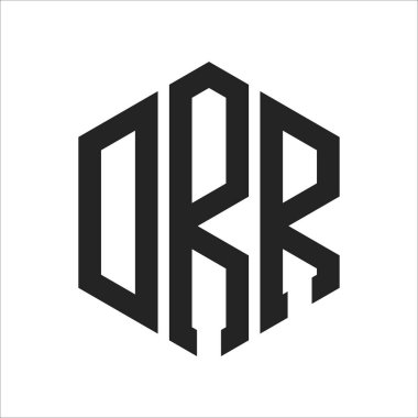 DRR Logo Tasarımı. Altıgen şekil kullanan ilk Harf DRR Monogram Logosu