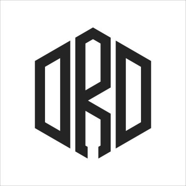 DRD Logo Tasarımı. Altıgen şekil kullanan ilk Harf DRD Monogram Logosu