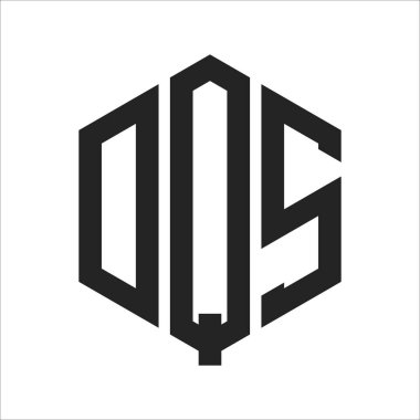 DQS Logo Tasarımı. Altıgen şekil kullanan ilk Harf DQS Monogram Logosu