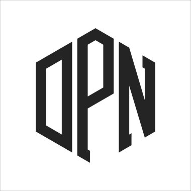 DPN Logo Tasarımı. Altıgen şekil kullanan ilk Harf DPN Monogram Logosu