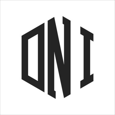 DNI Logo Tasarımı. Altıgen şekil kullanan ilk Harf DNI Monogram Logosu