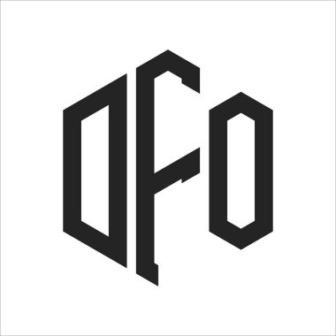 DFO Logo Tasarımı. Altıgen şekil kullanan ilk Harf DFO Monogram Logosu