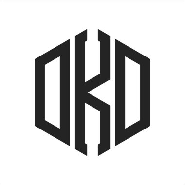 DKD Logo Tasarımı. Altıgen şekil kullanan ilk Harf DKD Monogram Logosu