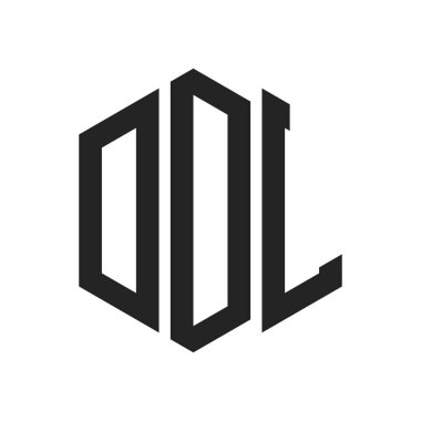 DDL Logo Tasarımı. Altıgen şekil kullanan ilk Harf DDL Monogram Logosu