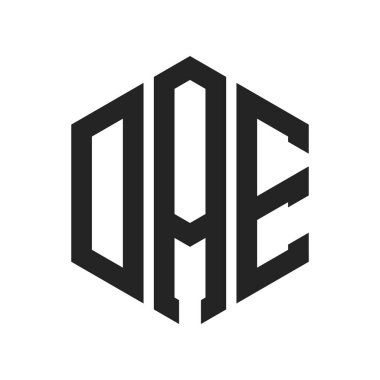DAE Logo Tasarımı. Altıgen şekil kullanan ilk Harf DAE Monogram Logosu
