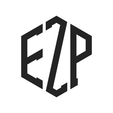 EZP Logo Tasarımı. Altıgen şekil kullanan ilk Harf EZP Monogram Logosu