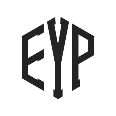 EYP Logo Tasarımı. Altıgen şekilli ilk Harf EYP Monogram Logosu