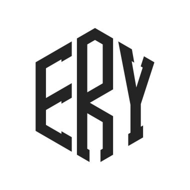 ERY Logo Tasarımı. Altıgen şekil kullanan ilk Harf ERY Monogram Logosu