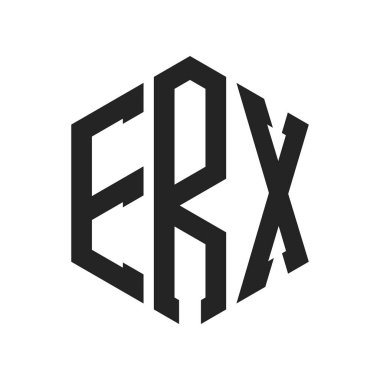 ERX Logo Tasarımı. Altıgen şekil kullanan ilk Harf ERX Monogram Logosu
