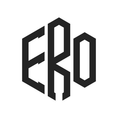 ERO Logo Tasarımı. Hexagon şekli kullanan ilk Harf ERO Monogram Logosu
