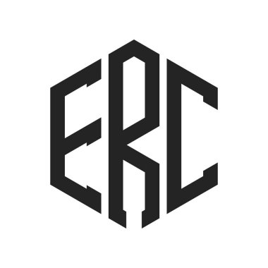 ERC Logo Tasarımı. Altıgen şekil kullanan ilk Harf ERC Monogram Logosu
