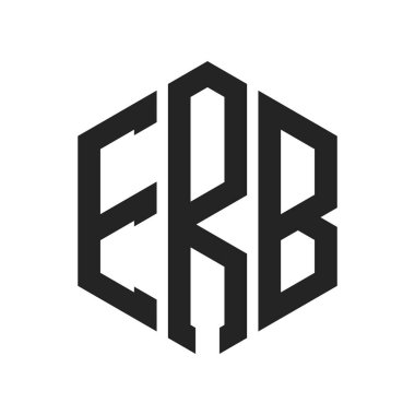 ERB Logo Tasarımı. Altıgen şekil kullanan ilk Harf ERB Monogram Logosu