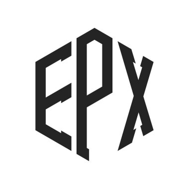 EPX Logo Tasarımı. Altıgen şekil kullanan ilk Harf EPX Monogram Logosu