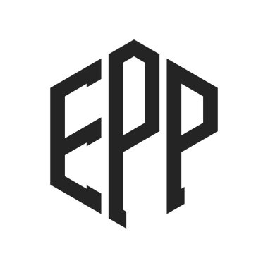 EPP Logo Tasarımı. Altıgen şekil kullanan ilk Harf EPP Monogram Logosu