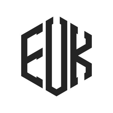 EUK Logo Tasarımı. Altıgen şekilli ilk EUK Monogram Logosu