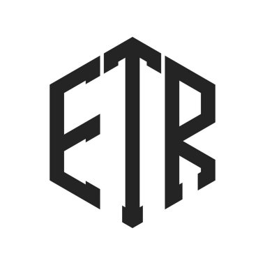 ETR Logo Tasarımı. Altıgen şekil kullanan ilk Harf ETR Monogram Logosu