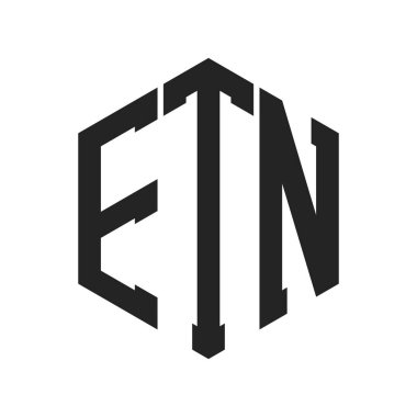ETN Logo Tasarımı. Altıgen şekil kullanan ilk Harf ETN Monogram Logosu