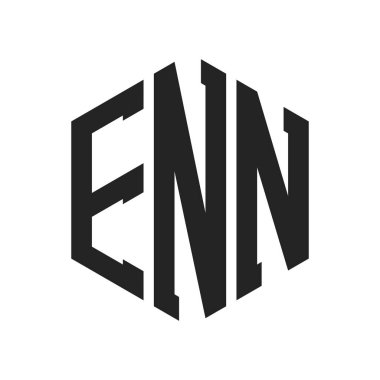 ENN Logo Tasarımı. Altıgen şekil kullanan ilk Harf ENN Monogram Logosu