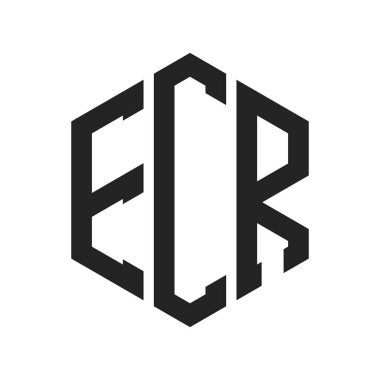 ECR Logo Tasarımı. Altıgen şekil kullanan ilk Harf ECR Monogram Logosu