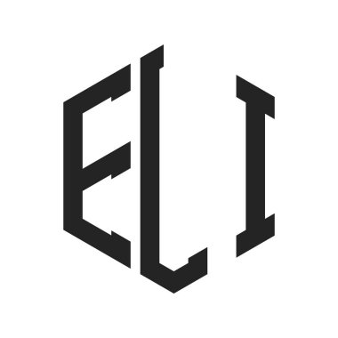 ELI Logo Tasarımı. Altıgen şekil kullanan ilk Harf ELI Monogram Logosu