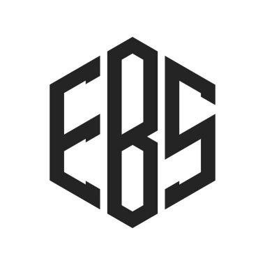 EBS Logo Tasarımı. Altıgen şekil kullanan ilk Harf EBS Monogram Logosu