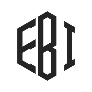 EBI Logo Tasarımı. Altıgen şekil kullanan ilk Harf EBI Monogram Logosu