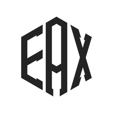 EAX Logo Tasarımı. Altıgen şekil kullanan ilk Harf EAX Monogram Logosu