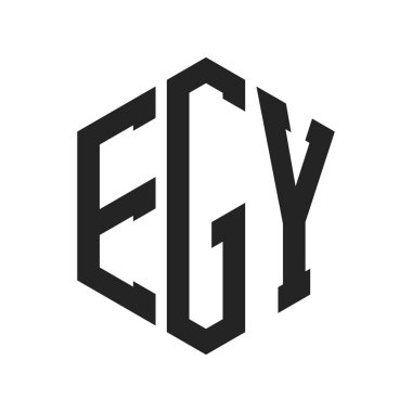 EGY Logo Tasarımı. Altıgen şekil kullanan ilk Harf EGY Monogram Logosu