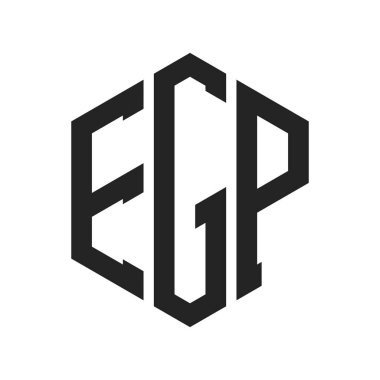 EGP Logo Tasarımı. Altıgen şekil kullanan ilk Harf EGP Monogram Logosu