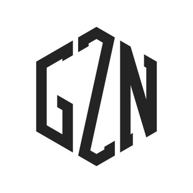 GZN Logo Tasarımı. Altıgen şekil kullanan ilk Harf GZN Monogram Logosu