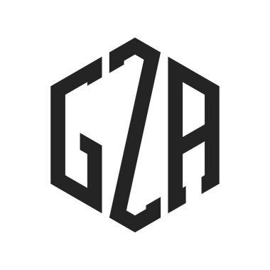 GZA Logo Tasarımı. Altıgen şekil kullanan ilk Harf GZA Monogram Logosu