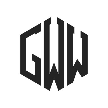 GWW Logo Tasarımı. Altıgen şekil kullanan ilk Harf GWW Monogram Logosu
